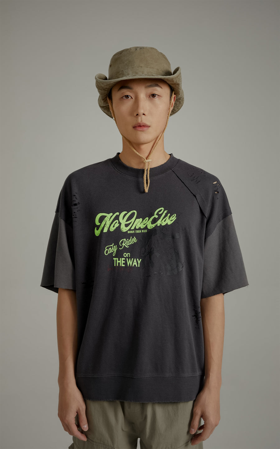 CHUU Easy Rider Graphic Loose Fit T-Shirt