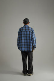 Vintage Check Button-Up Shirt