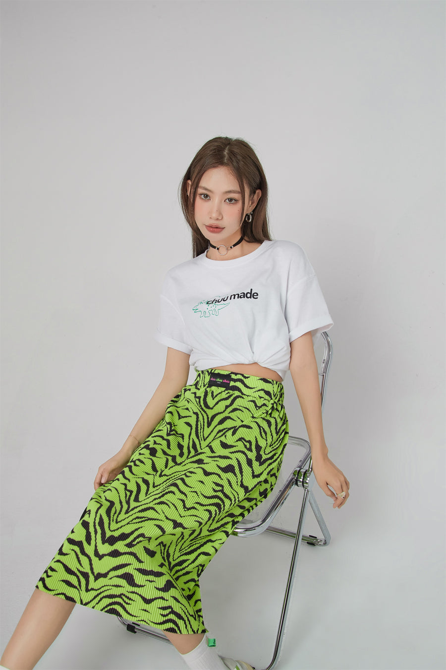 CHUU Chuumade Logo Simple T-Shirt