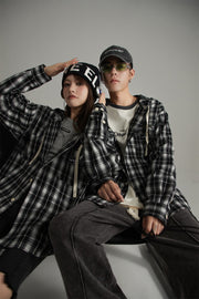 Classic Check Hoodie Shirt