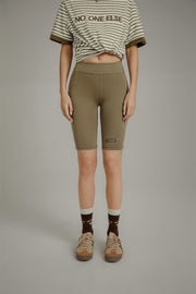 Line Point Biker Shorts
