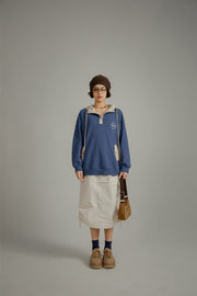 Noe Button Sweatshirt