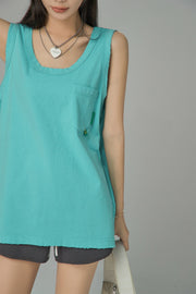 An Undisclose Location Sleeveless Top