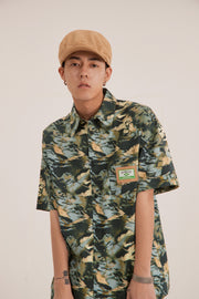 Camouflage Loosefit Short-Sleeved T-Shirt