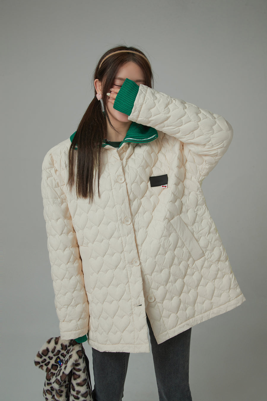 CHUU Light That Is Shining Loose-Fit Padded Jacket