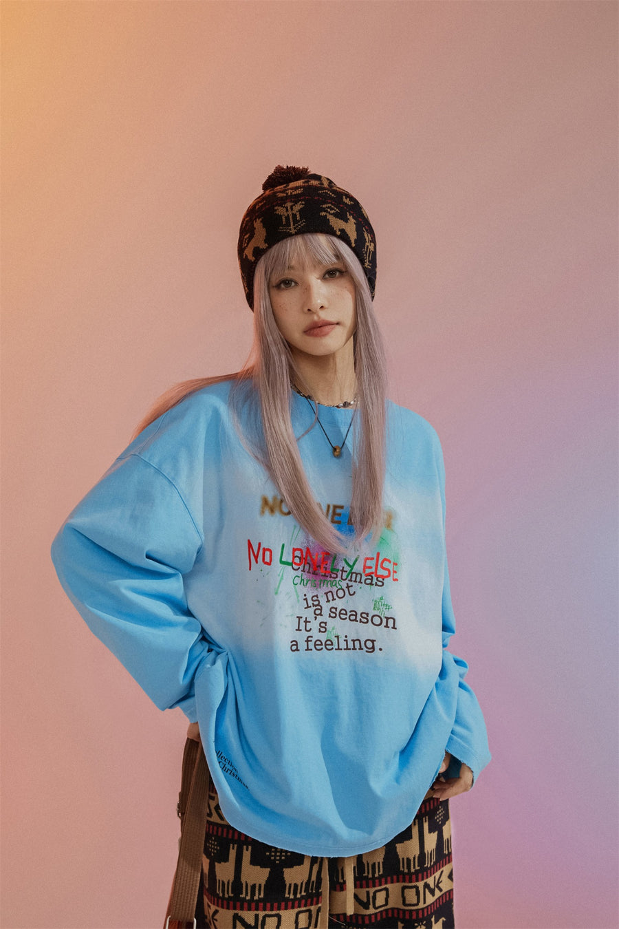 CHUU Loose Fit Christmas T-Shirt