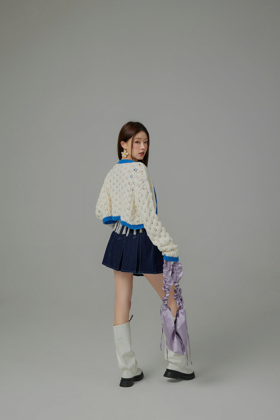 CHUU Positive Spark Knit Cardigan