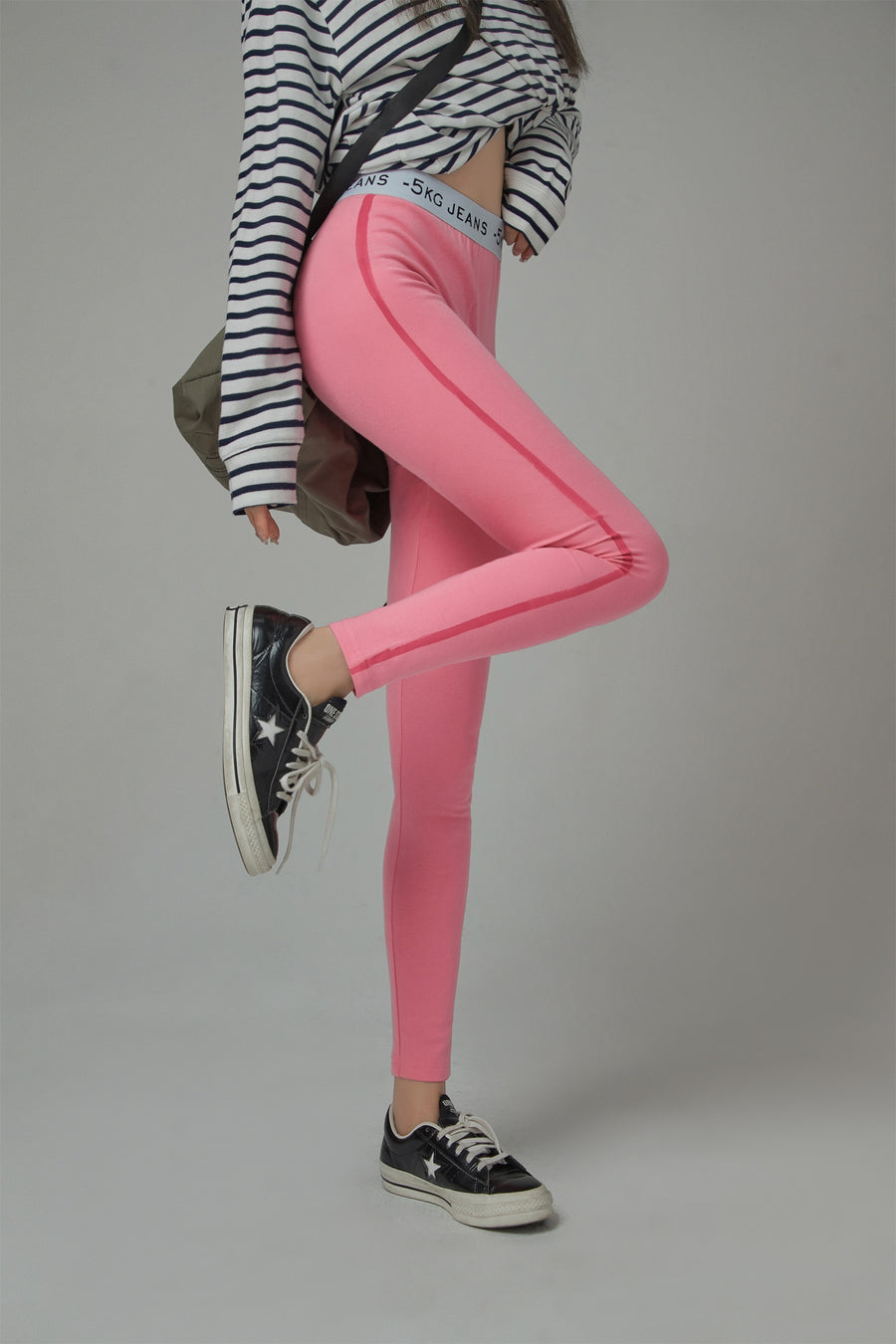 CHUU '-5Kg Jean Waistband Leggings