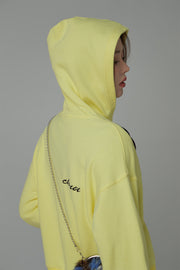 Cutout Shoulder Hoodie