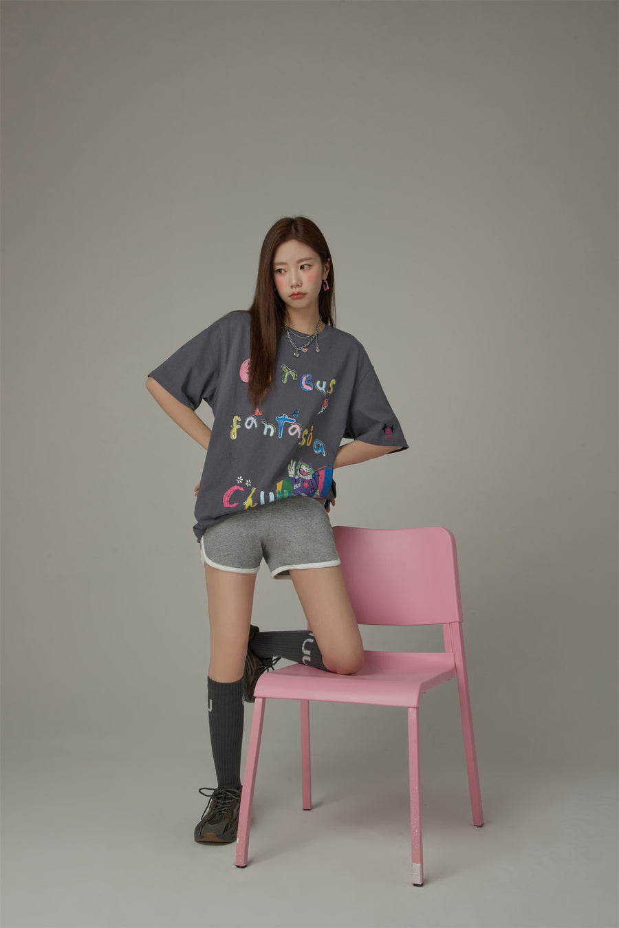 CHUU Chuu Baby Line Color Shorts