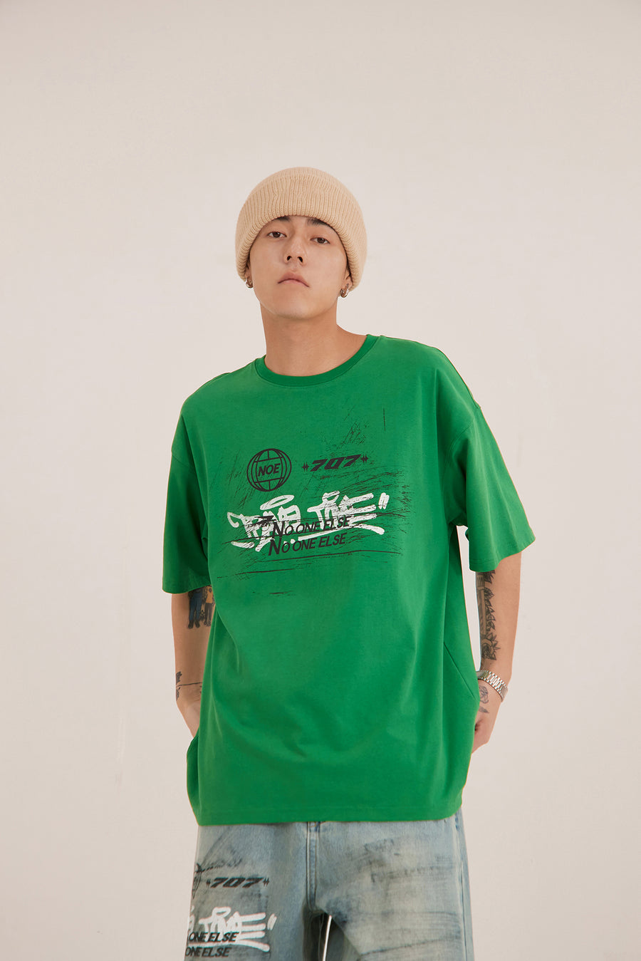 CHUU Graffiti Loosefit T-Shirt