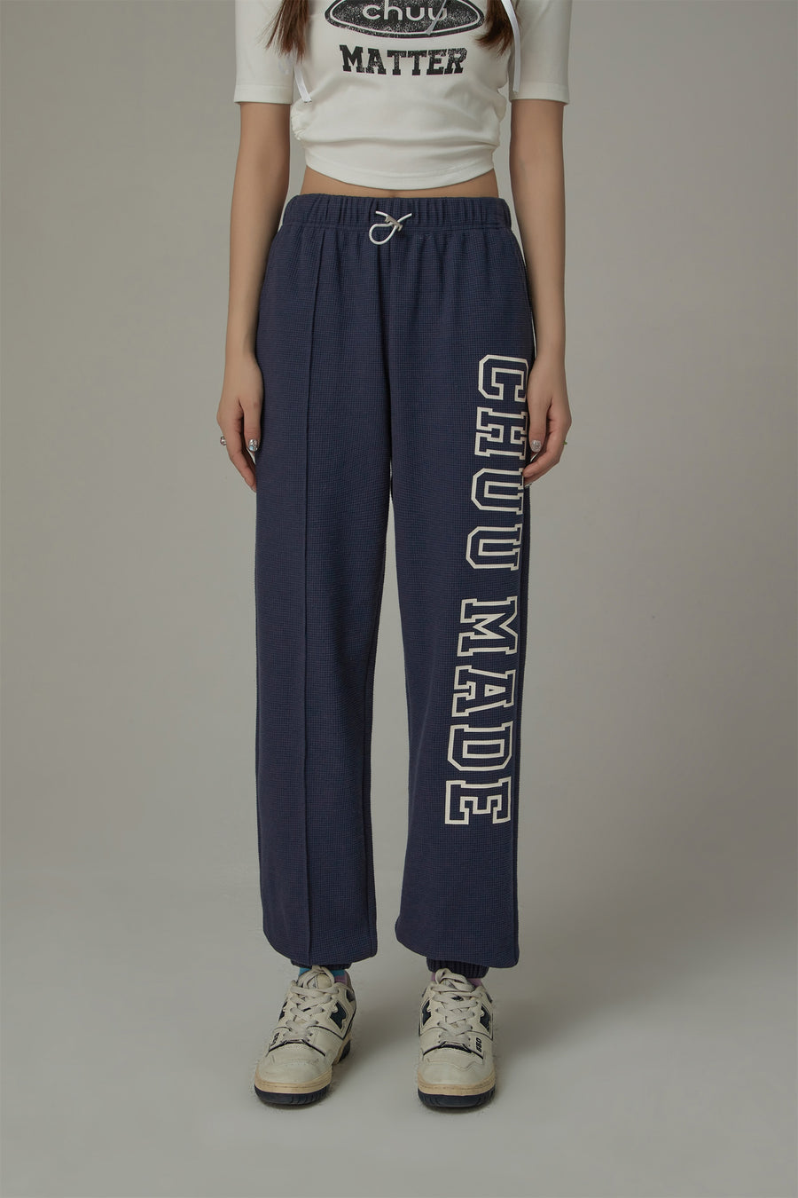 CHUU Chuu Made Logo Jogger Pants