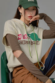 Chuu World Vest Hoodie