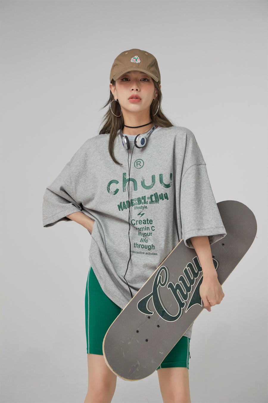 CHUU Vitamin C Loosefit Maxi T-Shirt