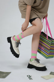 Taking Control Color Stripe Socks