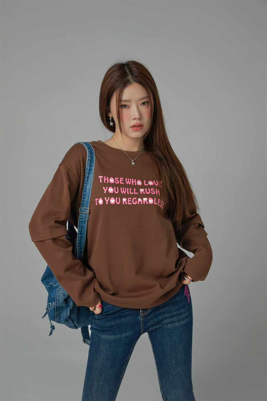 CHUU Those Who Love You Long Sleeve T-Shirt