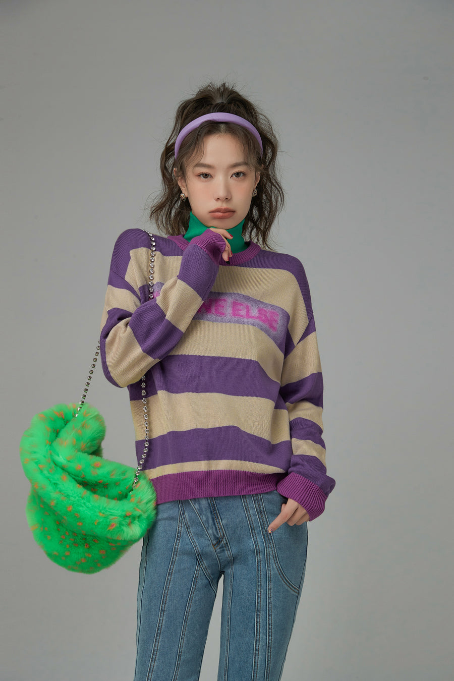 CHUU It Is What It Is Knit Sweater