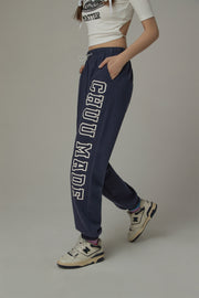 Chuu Made Logo Jogger Pants