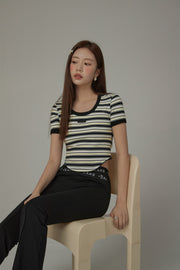 Color Stripe T-Shirt