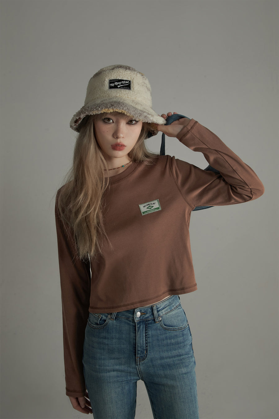 CHUU 11 Colors Daily Long-Sleeves Top