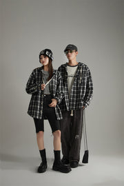 Classic Check Hoodie Shirt