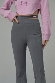 Split Slim Pants