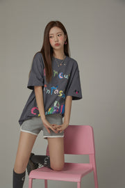 Chuu Baby Line Color Shorts