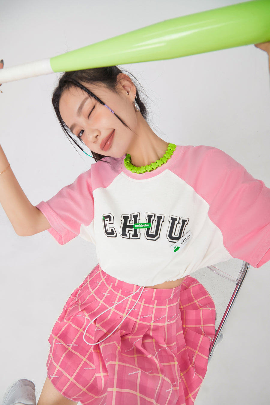 CHUU So Many Cool Possibilities Crop Top