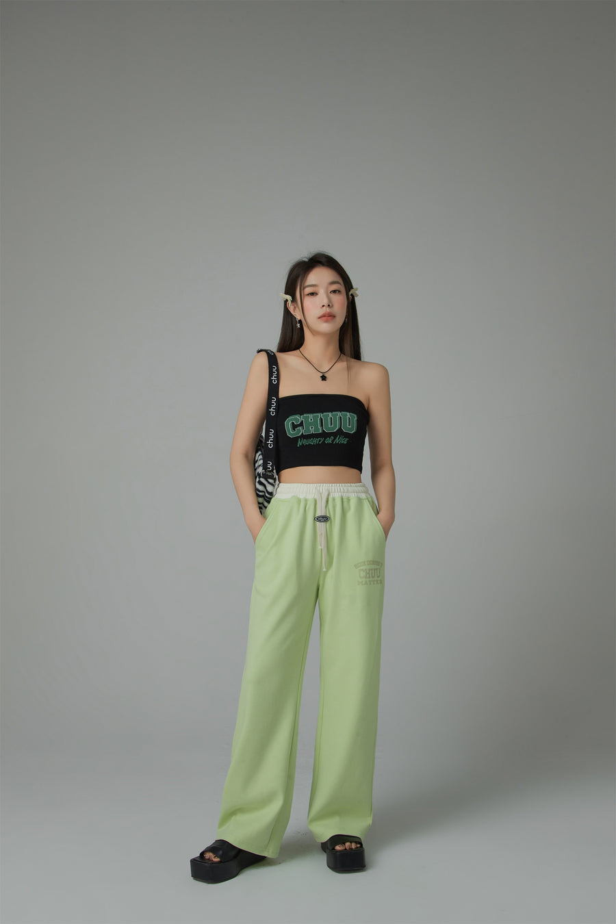 CHUU Chuu Matter String Sweatpants