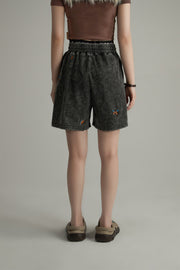 Banded Butterfly Pocket Shorts