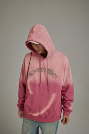 Gradient Color Front Pocket Hoodie