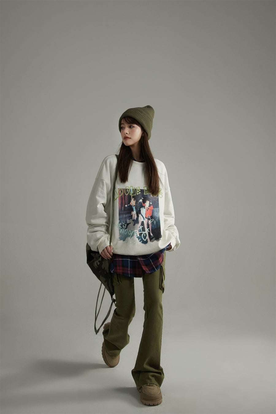 CHUU Noe Printed Sweatshirt