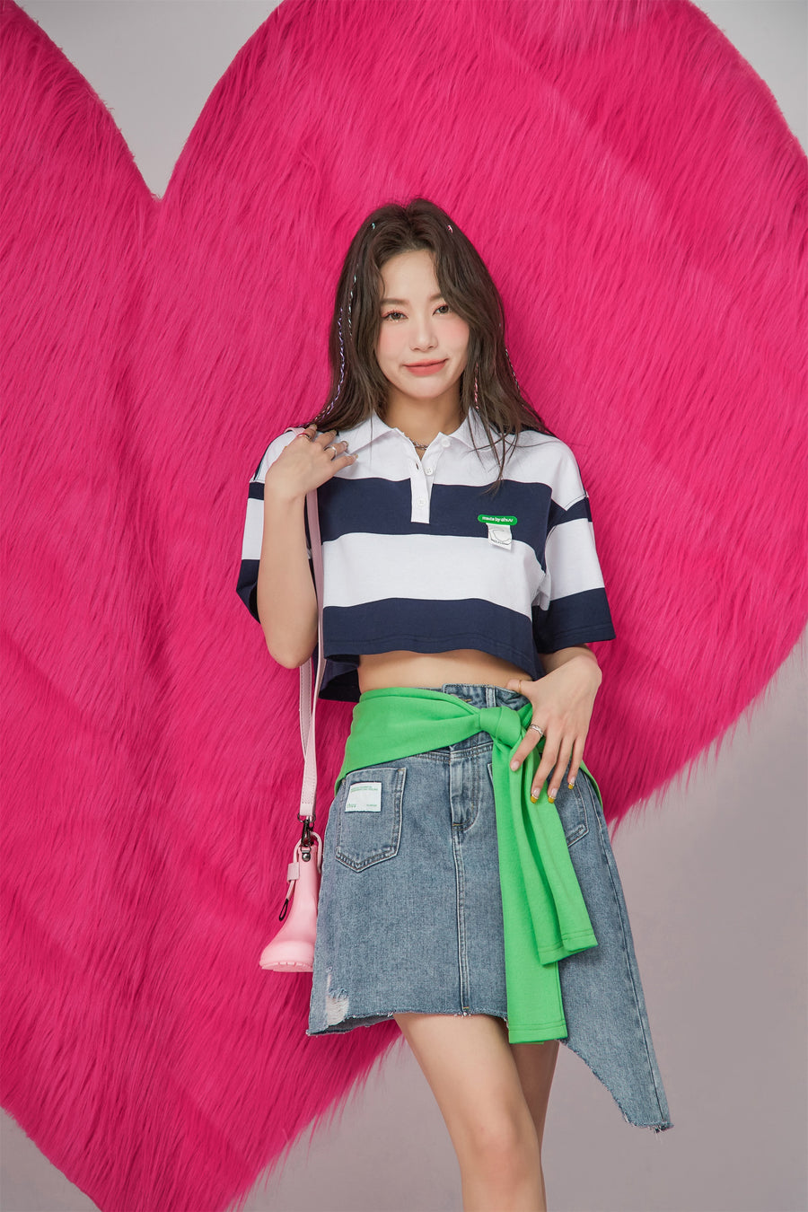 CHUU What Is Gonna Happen Next Cropped Top