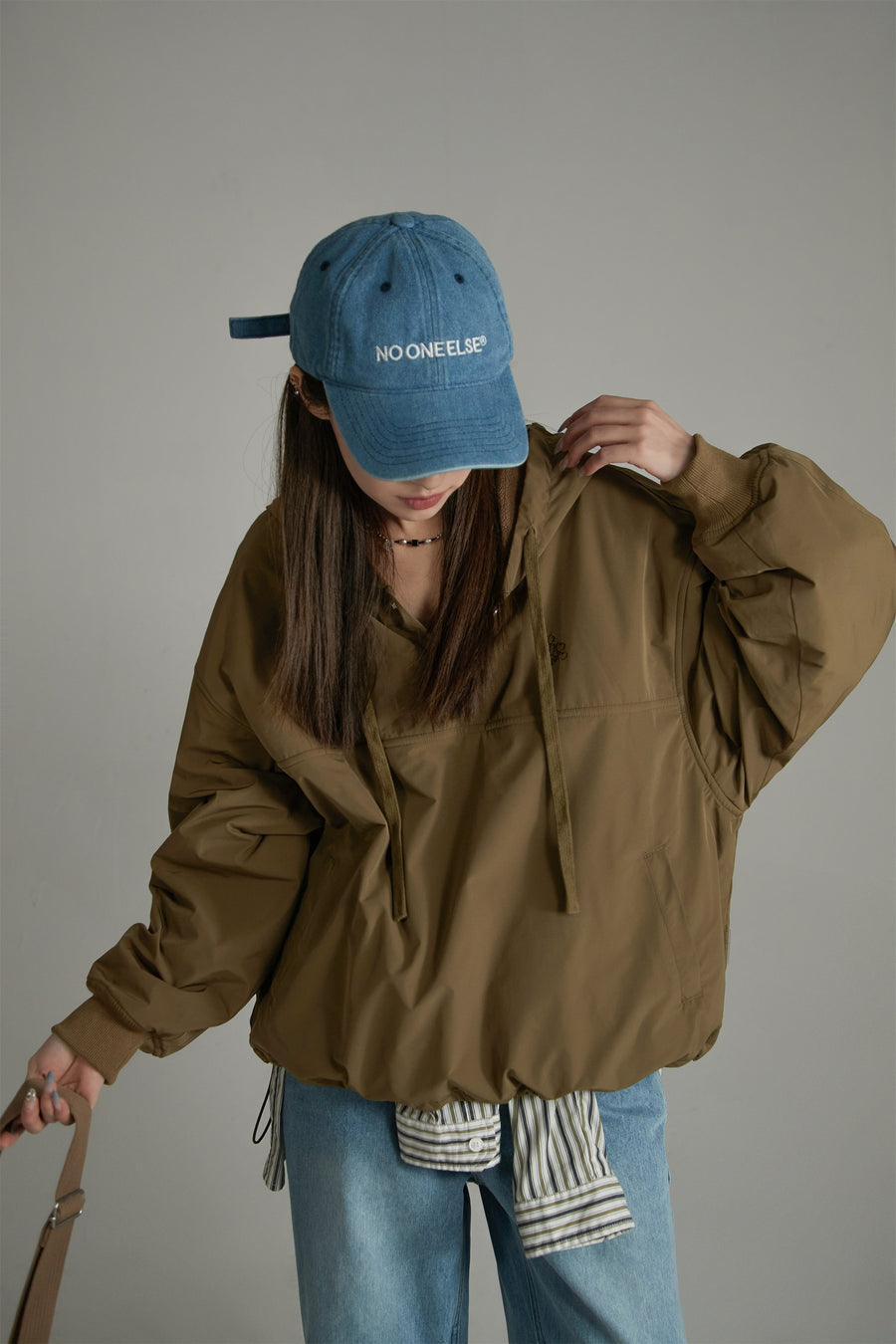 CHUU String Hooded Jacket