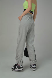 Simple Side Line Jogger Pants