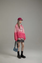 Gradient Loose Fit Hoodie