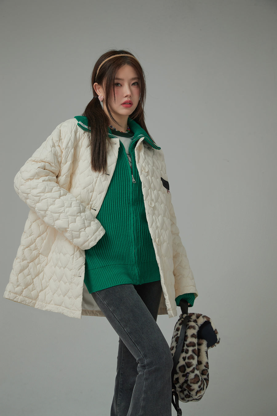 CHUU Light That Is Shining Loose-Fit Padded Jacket