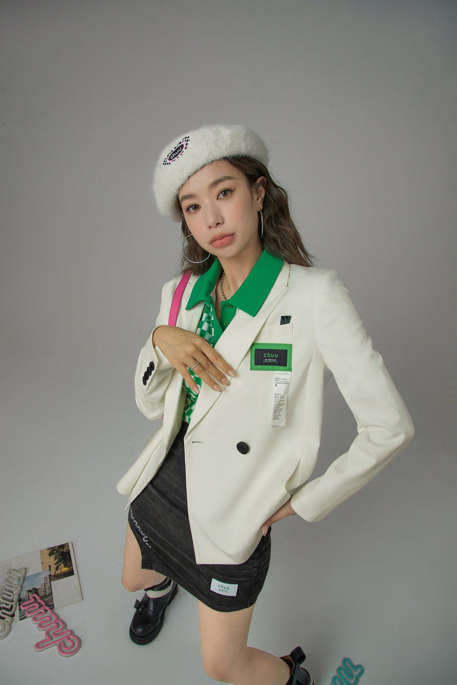 CHUU How Convenient Blazer Jacket