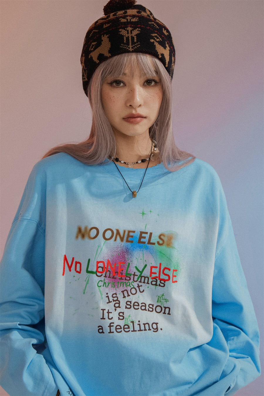 CHUU Loose Fit Christmas T-Shirt