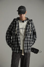 Classic Check Hoodie Shirt