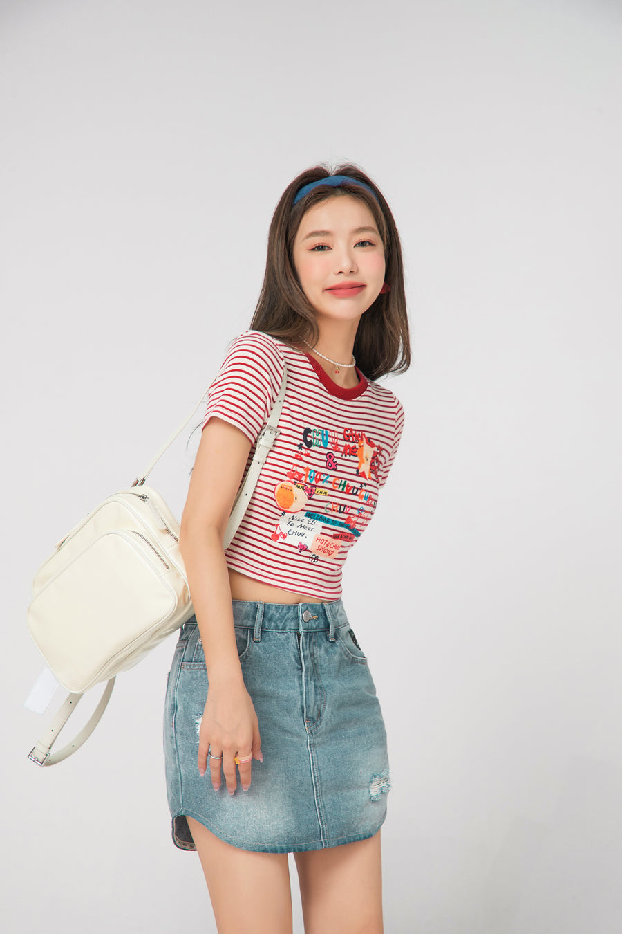 CHUU Inspiration Is All Around You Denim Skirt