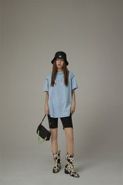 Chuu Embroidered Loose-Fit T-Shirt