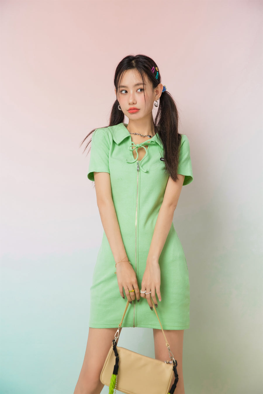 CHUU You Are In Luck Dress