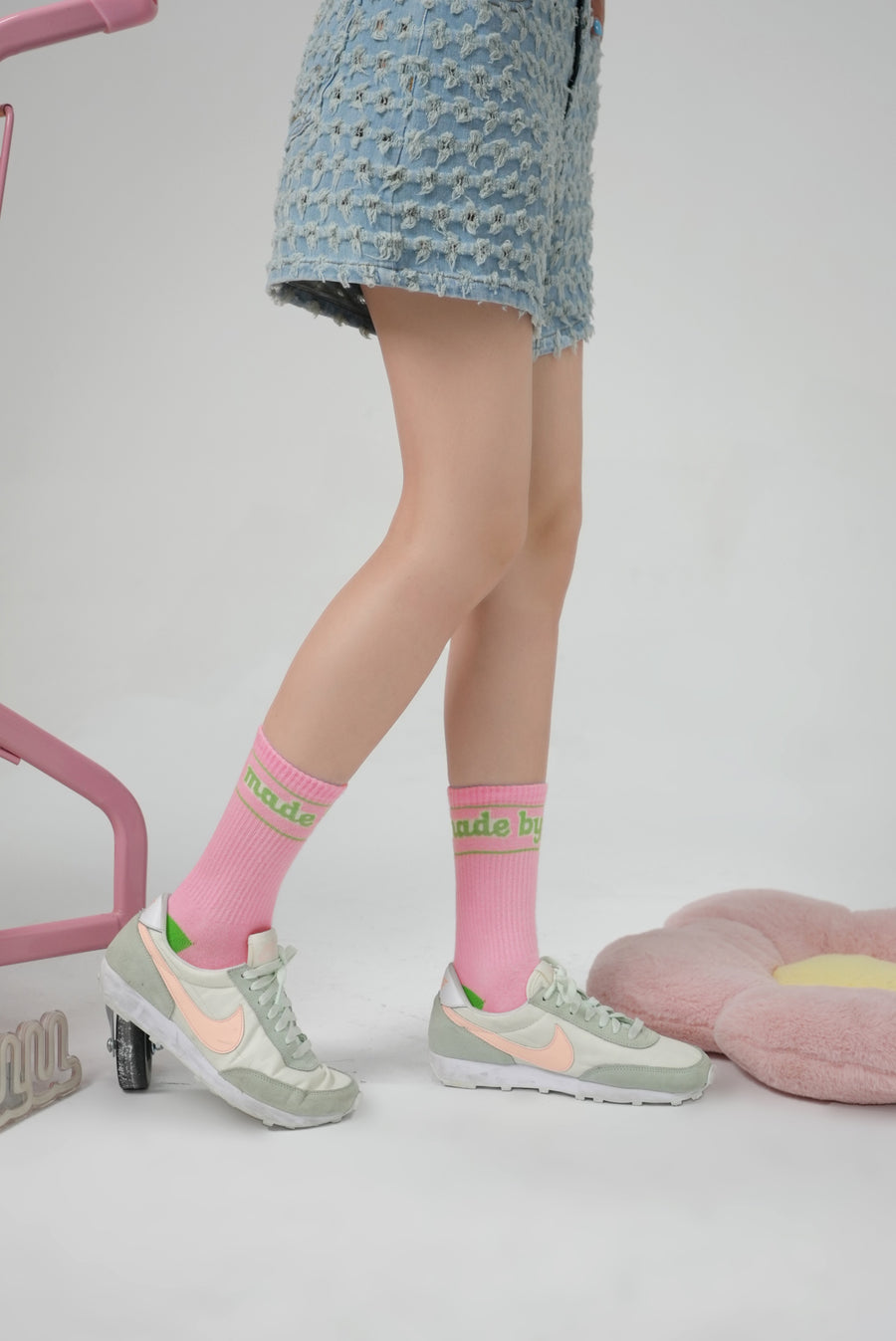 CHUU Lovely Candy Color Ankle Socks