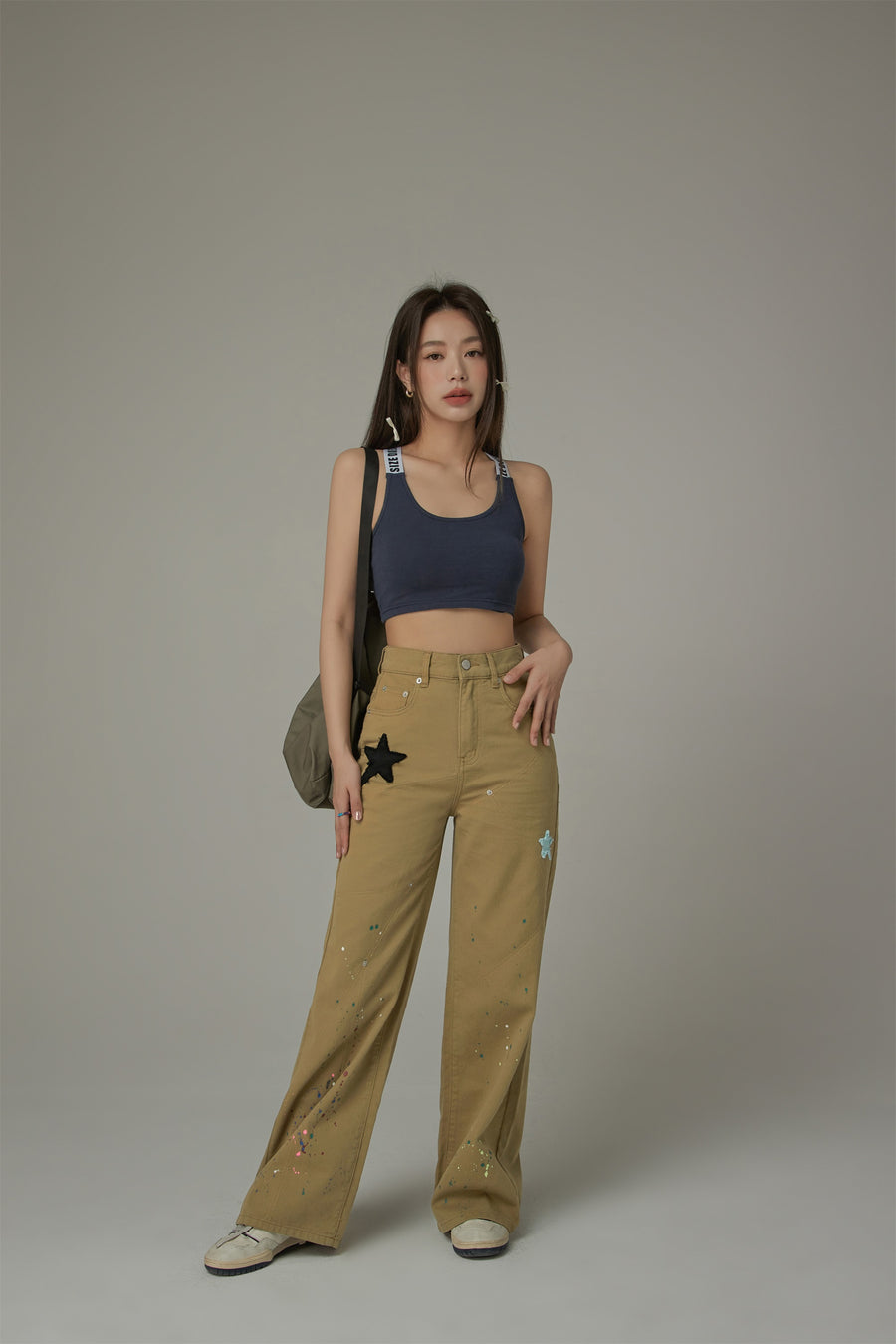 CHUU Backline Crisscross Bra Top