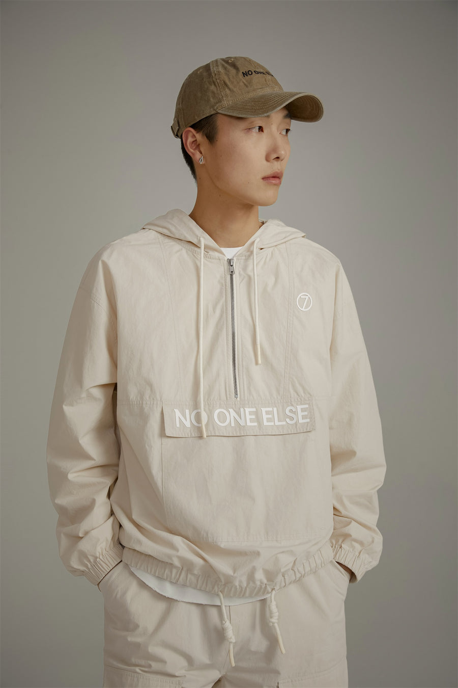 CHUU Loose Fit Hooded Anorak Jacket