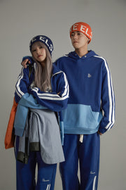 Color Matching Oversize Hoodie