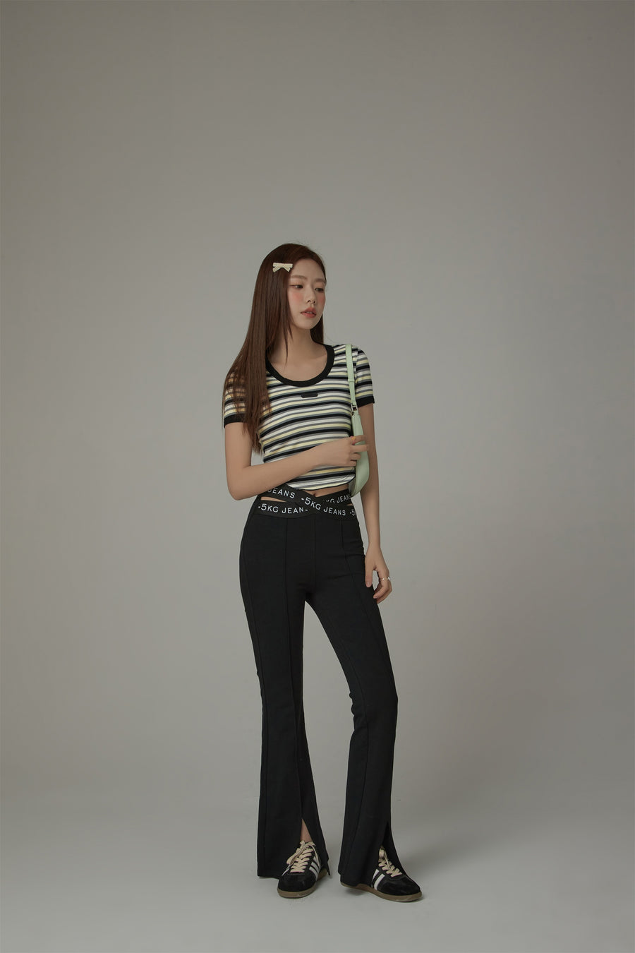 CHUU Color Stripe T-Shirt