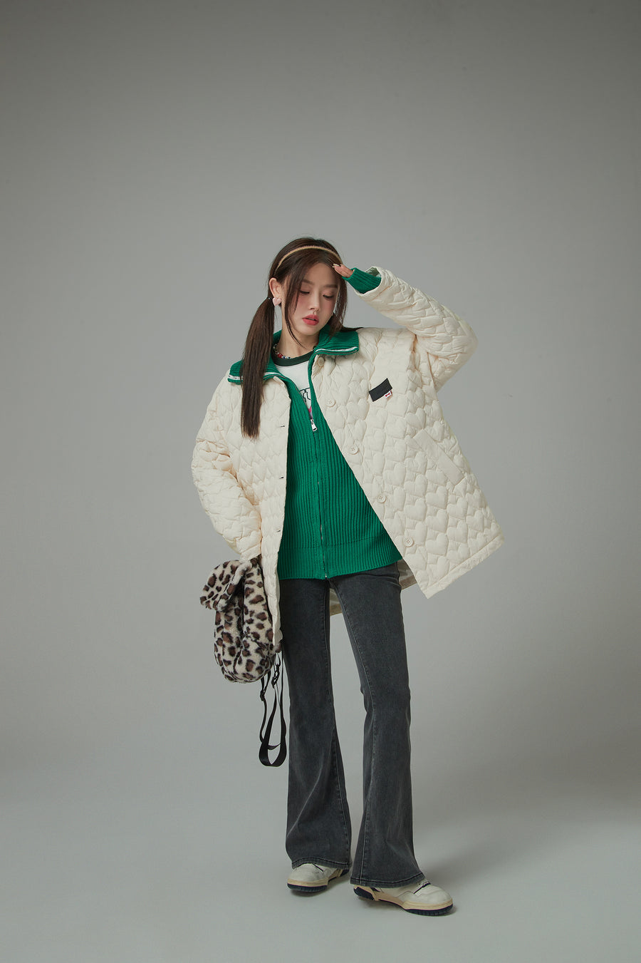 CHUU Light That Is Shining Loose-Fit Padded Jacket