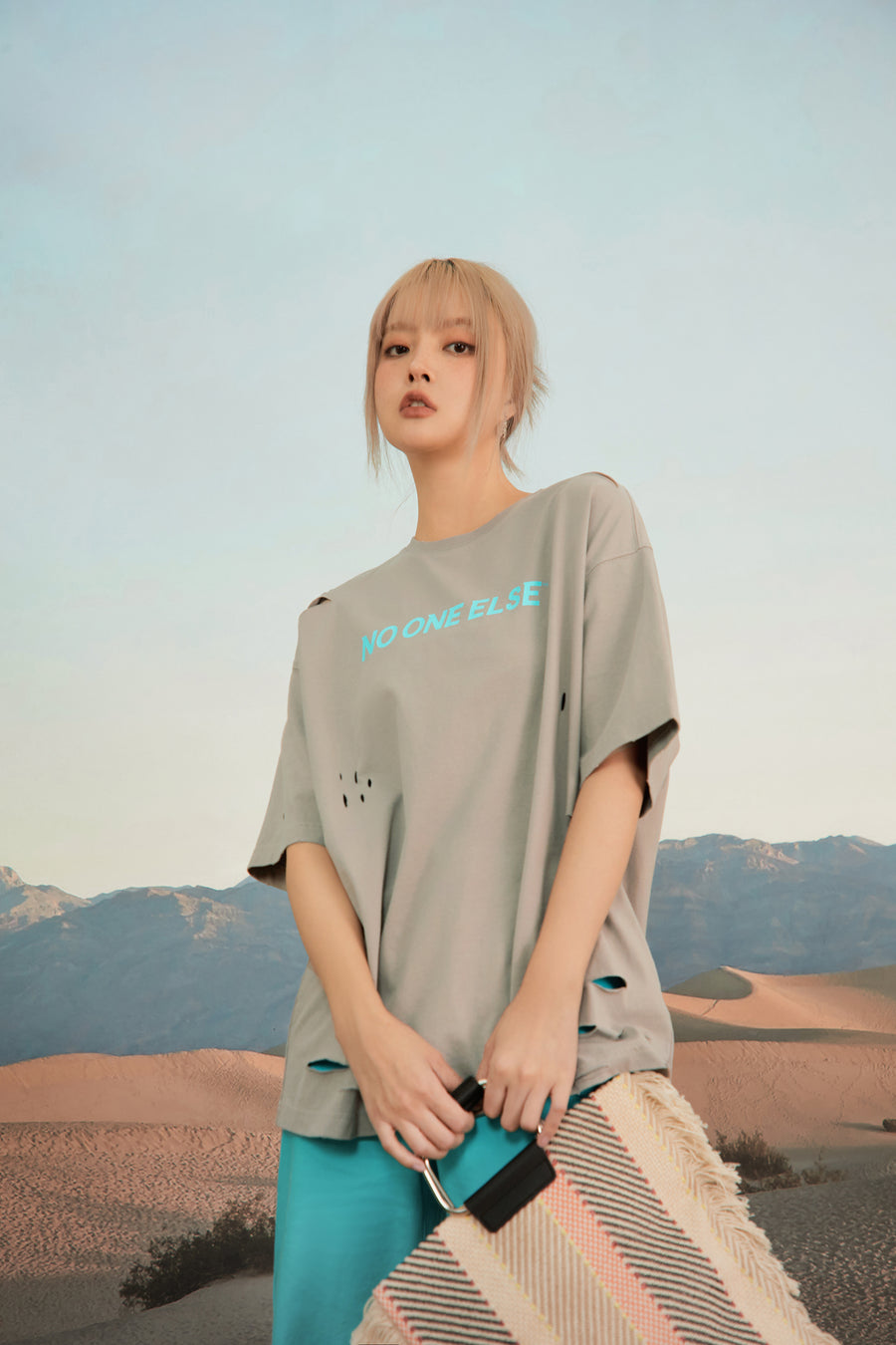 CHUU Widely Popular Cutout T-Shirt